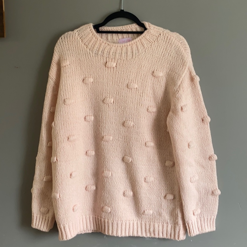 Pink Lily Sweater